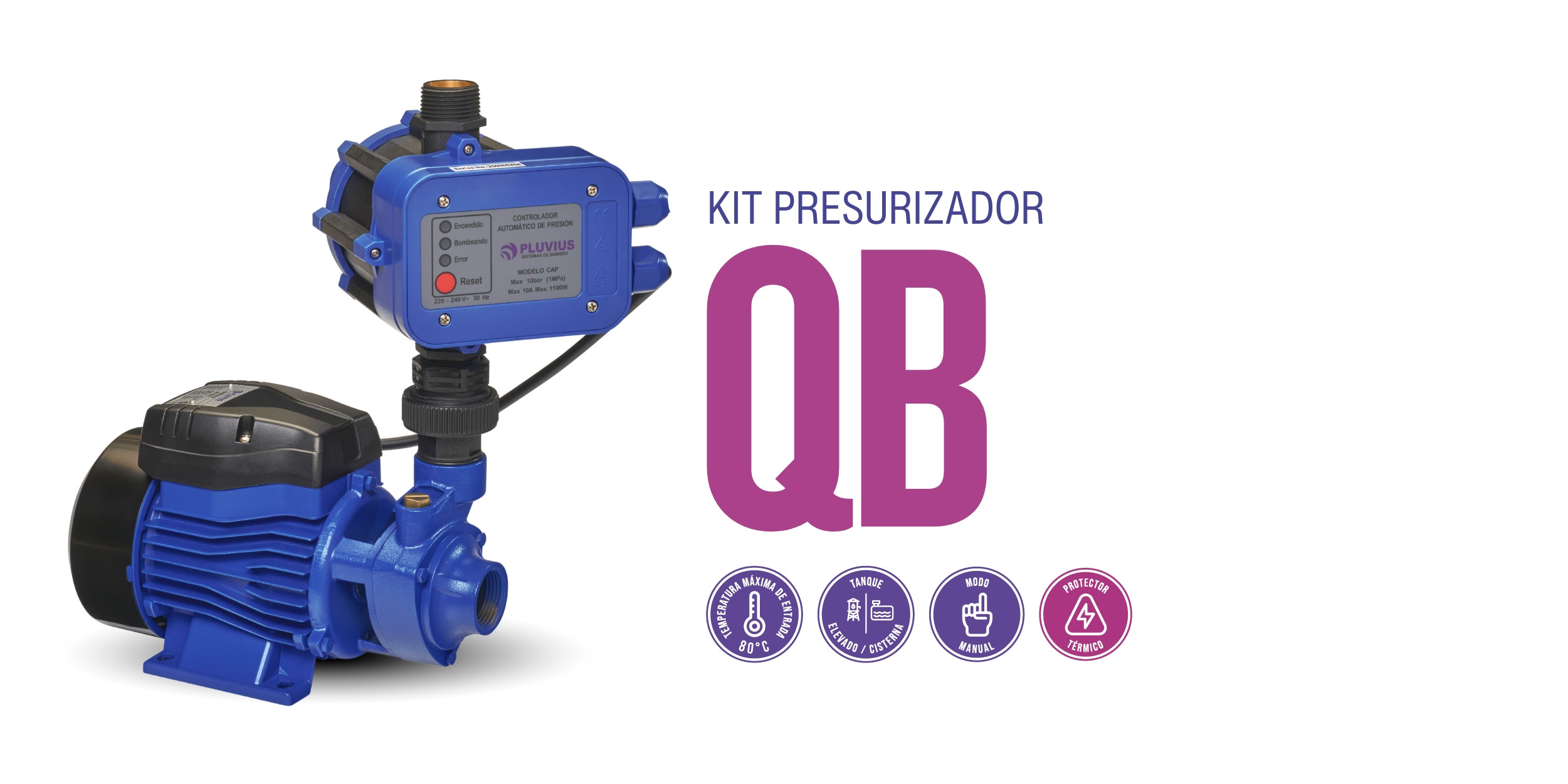 KIT PRESURIZADOR QB